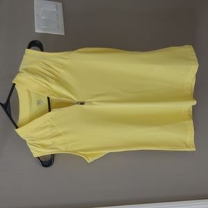 Tail sleeveless golf polo small